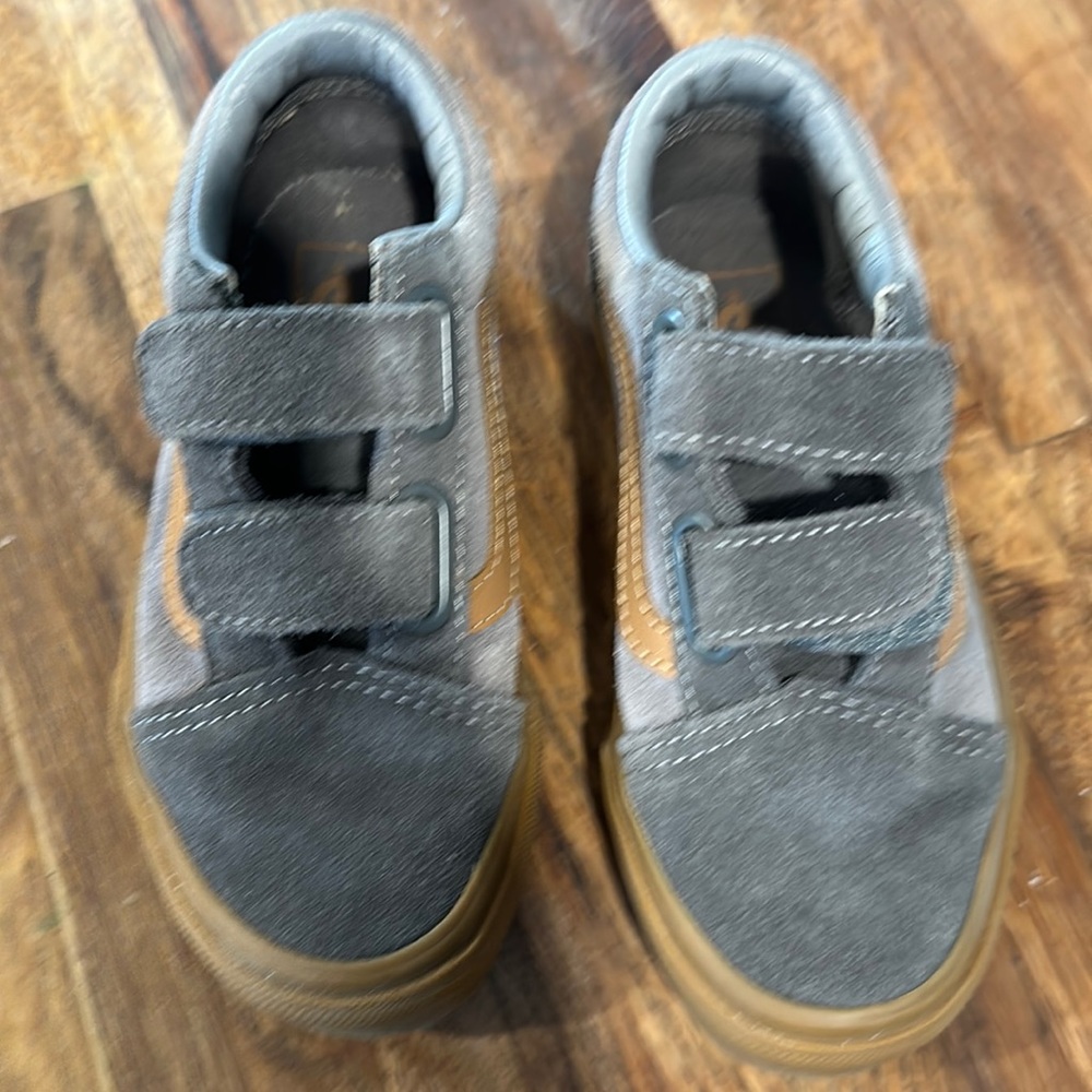 Kids vans Velcro sneakers